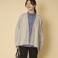 ciroc/コーマ裏毛カーディガン